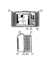 Grille Assembly parts for Carrier Room Air Conditioner 73TCA008111D from AppliancePartsPros.com