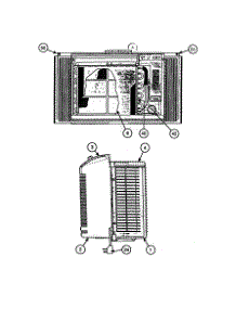 Grille Assembly parts for Carrier Room Air Conditioner 73TCA110102D from AppliancePartsPros.com