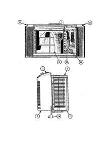 Grille Assembly parts for Carrier Room Air Conditioner 73TCA110121D from AppliancePartsPros.com