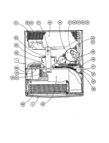 Evaporator parts for Carrier Room Air Conditioner 73YCA121301R from AppliancePartsPros.com