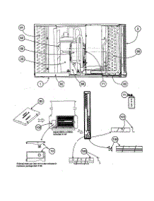 Unit Parts parts for Carrier Room Air Conditioner 73YCA124301D from AppliancePartsPros.com