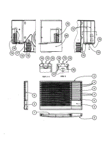 Grille Assembly parts for Carrier Room Air Conditioner 73YCB224301E from AppliancePartsPros.com