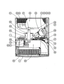 Evaporator parts for Carrier Room Air Conditioner 73YCB227301D from AppliancePartsPros.com