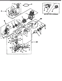 Starter Assembly parts for Craftsman Line Trimmer 74119 from AppliancePartsPros.com