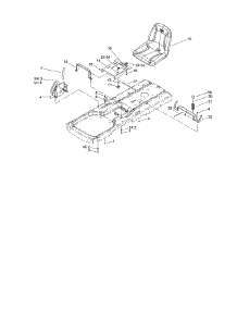 Seat Assembly parts for Toro Rear-Engine Riding Mower 74325 (230000001-230999999) from AppliancePartsPros.com