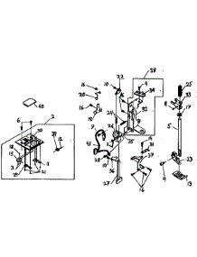 Bar Assy parts for Singer Electronic Sewing Machine 7436 from AppliancePartsPros.com