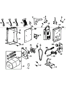 Pcb Assy parts for Singer Electronic Sewing Machine 7436 from AppliancePartsPros.com