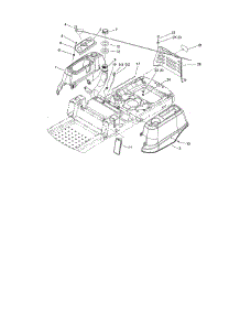 Styling / Fuel System parts for Toro Rear-Engine Riding Mower 74370 (270000001-270999999) from AppliancePartsPros.com