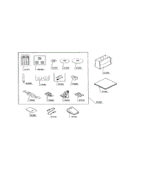 Accessory Set parts for Singer Electronic Sewing Machine 7442 from AppliancePartsPros.com