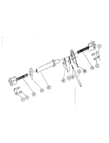 Pull Type Hand Ratchet parts for Craftsman Tiller 74778552 from AppliancePartsPros.com