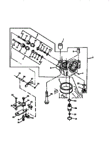 Center Case parts for Craftsman Front-Engine Lawn Tractor 750256040 from AppliancePartsPros.com