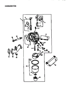 Engine 28N707-0635-A1 (71 / 500) parts for Craftsman Front-Engine Lawn Tractor 750256060 from AppliancePartsPros.com