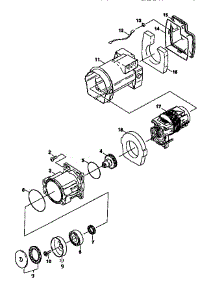 Motor parts for Craftsman Electric Pressure Washer 75171 from AppliancePartsPros.com