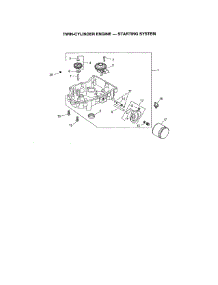 Starting System parts for Kohler Lawn & Garden Engine 752KSV5903 from AppliancePartsPros.com
