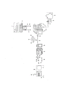 Cylinder Head / Valves / Breather parts for Kohler Lawn & Garden Engine 752KSV7119 from AppliancePartsPros.com