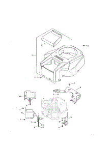 Blower Housing / Baffles parts for Kohler Lawn & Garden Engine 752KSV7119 from AppliancePartsPros.com