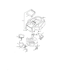 Blower Housing / Baffles parts for Kohler Lawn & Garden Engine 752KSV7410 from AppliancePartsPros.com