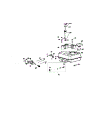 Fuel Tank parts for Mtd Lawn & Garden Engine 752Z170-L0 from AppliancePartsPros.com