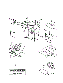 Engine parts for Craftsman Front-Engine Lawn Tractor 756-052 from AppliancePartsPros.com