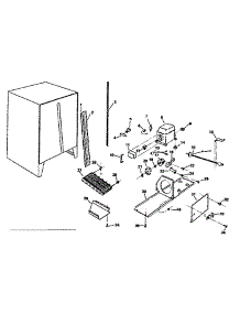 Unit parts for Kenmore Refrigerator 757.6699612 (7576699612, 757 6699612) from AppliancePartsPros.com