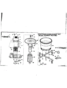 Unit Parts parts for Craftsman Wet/Dry Vacuum 75817802 from AppliancePartsPros.com