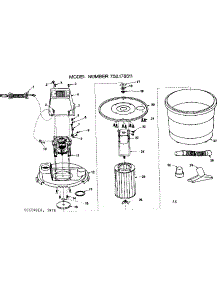 Base Assembly parts for Craftsman Wet/Dry Vacuum 758178511 from AppliancePartsPros.com