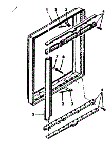 Shutter Assembly parts for Kenmore Household Fan 758.643000 (758643000, 758 643000) from AppliancePartsPros.com