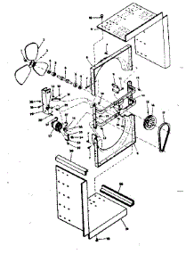 Whole House Fan parts for Kenmore Household Fan 758.643600 (758643600, 758 643600) from AppliancePartsPros.com