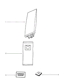 Bag Assembly parts for Eureka Upright Vacuum 7602B from AppliancePartsPros.com