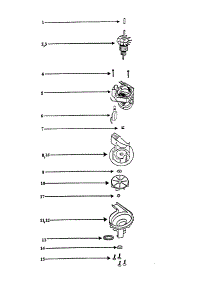 Fan Cover Assembly parts for Eureka Upright Vacuum 7602B-1 from AppliancePartsPros.com