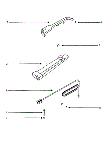 Handle / Cord parts for Eureka Upright Vacuum 7602B-1 from AppliancePartsPros.com