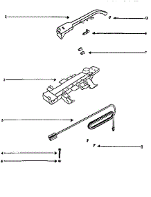 Handle parts for Eureka Upright Vacuum 7610AT from AppliancePartsPros.com