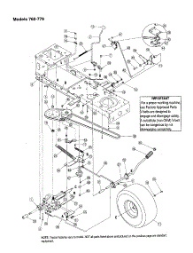 Transmission - Models 760-779 parts for Mtd Front-Engine Lawn Tractor 762 from AppliancePartsPros.com