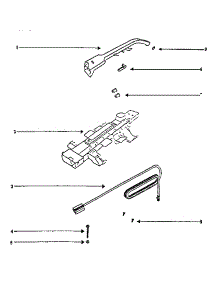 Handle parts for Eureka Upright Vacuum 7641ATSX from AppliancePartsPros.com