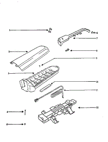 Handle parts for Eureka Upright Vacuum 7670AT from AppliancePartsPros.com