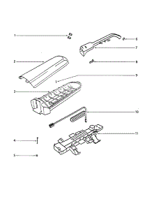 Upper Handle parts for Eureka Upright Vacuum 7686ATH from AppliancePartsPros.com