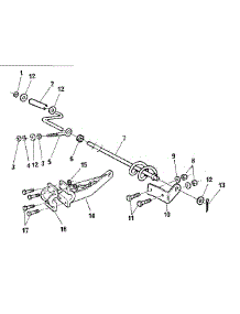 Crank Assembly parts for Craftsman Electric Snowblower 768884800 from AppliancePartsPros.com