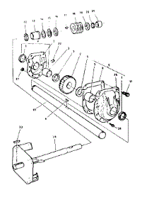 Gear Box 768.884800 parts for Craftsman Electric Snowblower 768884800 from AppliancePartsPros.com