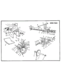 Drive Train parts for Craftsman Electric Snowblower 768884900 from AppliancePartsPros.com