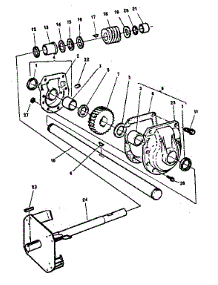Gear Box parts for Craftsman Electric Snowblower 768884900 from AppliancePartsPros.com