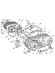 Tracks parts for Craftsman Electric Snowblower 768884900 from AppliancePartsPros.com