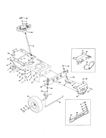 Front End Steering parts for Mtd Front-Engine Lawn Tractor 769-04344 from AppliancePartsPros.com