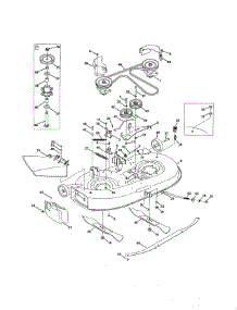42" Deck parts for Mtd Front-Engine Lawn Tractor 769-04344 from AppliancePartsPros.com