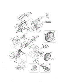 Drive System parts for Mtd Gas Snowblower 769-05284 from AppliancePartsPros.com