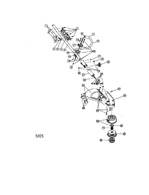Handle Assembly parts for Ryobi Gas Line Trimmer 770REB from AppliancePartsPros.com