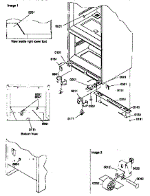 Insulation And Roller Assembly parts for Amana Bottom-Mount Refrigerator 77272-P1311201WW from AppliancePartsPros.com