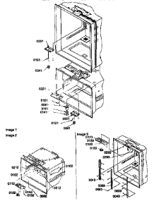 Light Switches And Drain Funnel parts for Amana Bottom-Mount Refrigerator 77272-P1311201WW from AppliancePartsPros.com
