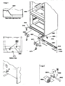 Insulation And Roller Assembly parts for Amana Bottom-Mount Refrigerator 77277-P1311201WL from AppliancePartsPros.com