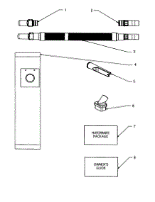 Hose And Attachments parts for Eureka Upright Vacuum 7735AT from AppliancePartsPros.com