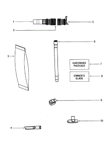 Hose Assembly parts for Eureka Upright Vacuum 7770AT from AppliancePartsPros.com
